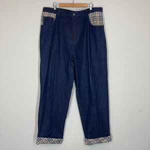 T.H.E. The Hip Hop Elements Blue Jeans Men's 44 (40x31) Y2K Streetwear